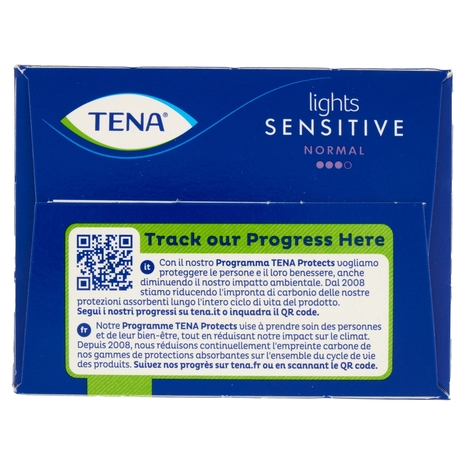 Tena lights Sensitive Proteggi-Slip Normal Ripiegati 22 pz